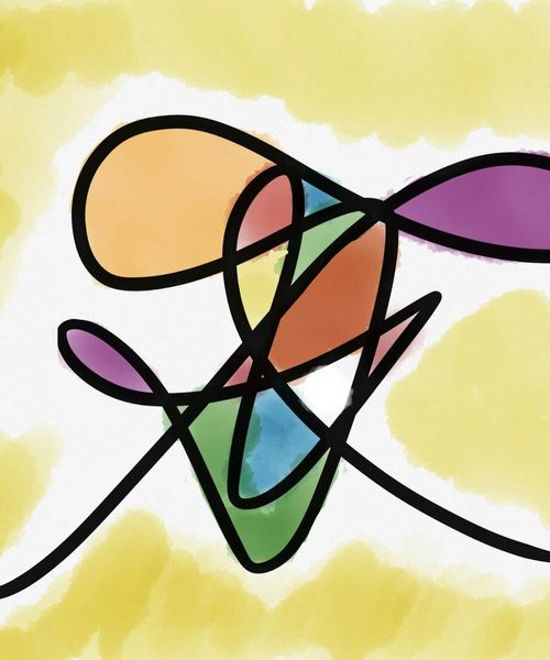 Abstract symbolic representation of wisdom and clarity